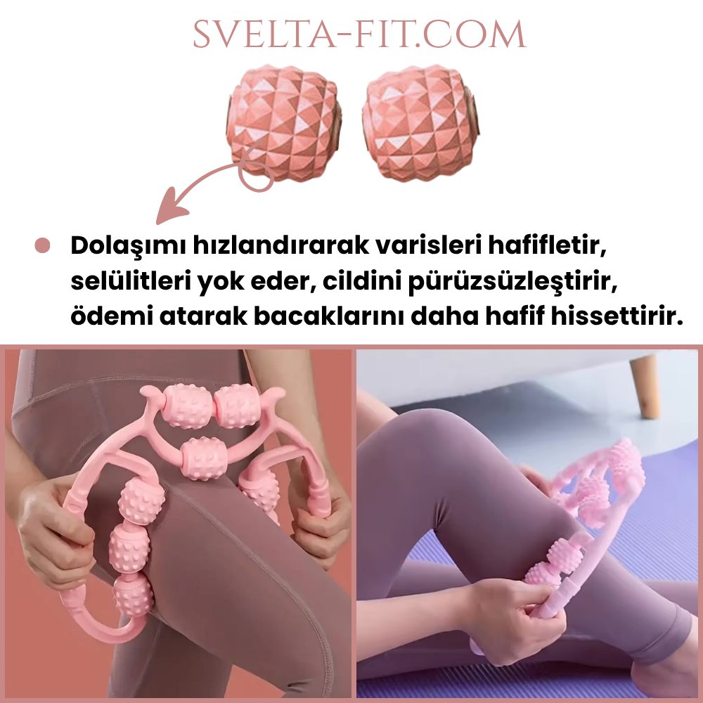 Svelta-Fit Bacak İncelten ve Sıkılaştıran Masaj Aleti